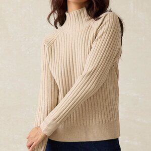 NWT Faherty Jackson Mockneck Sweater